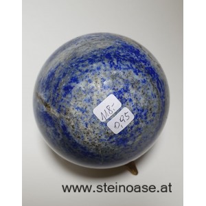 Lapis Lazuli Kugel mit 'Herz'  80mm